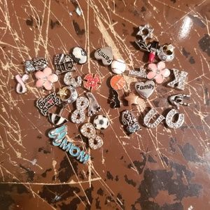 Origami owl charm lot